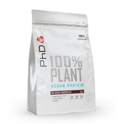 PhD 100% Plant, Belgian Chocolate - 1000g