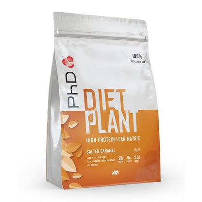PhD Diet Plant, Salted Caramel - 1000g