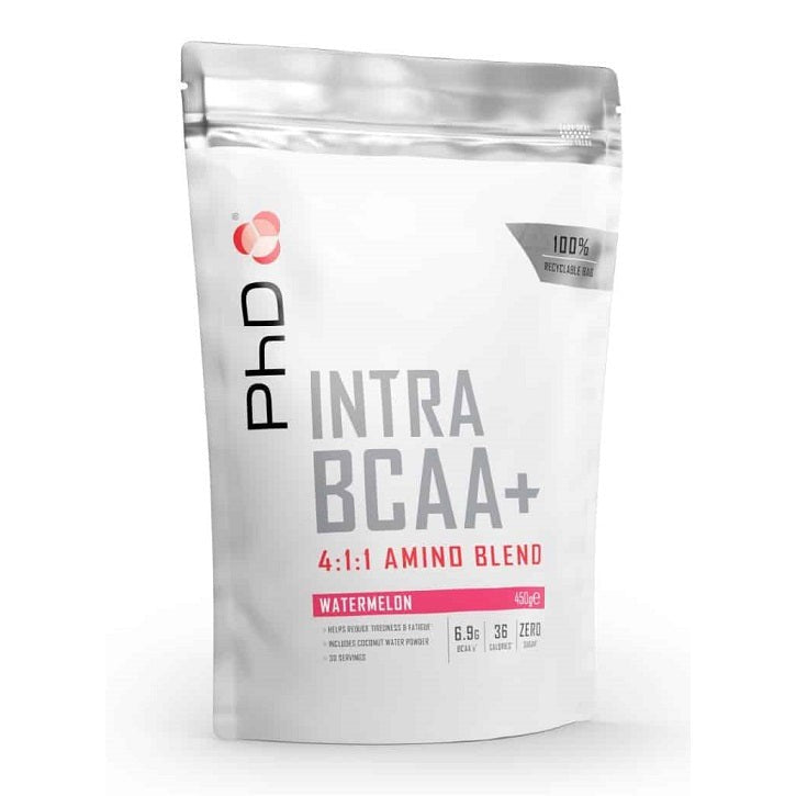 PhD Intra BCAA+, Watermelon - 450g
