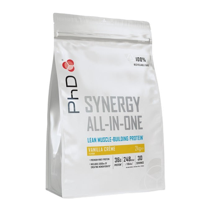 PhD Synergy All-In-One, Vanilla Creme - 2000g