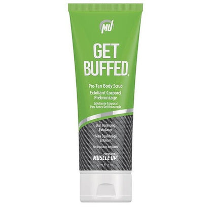 Pro Tan Get Buffed, Pre-Tan Body Scrub and Skin Balancing Exfoliator - 237 ml.