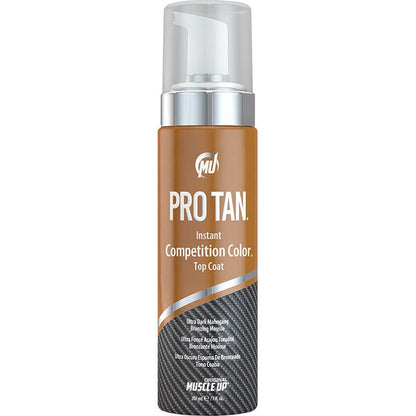 Pro Tan Instant Competition Color Top Coat, (Foam With Applicator) - 207 ml.