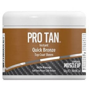 Pro Tan Instant Quick Bronze Top Coat Sheen Gel - 58g