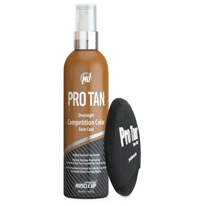 Pro Tan Overnight Competition Color Base Coat, (Spray With Applicator) - 250 ml.