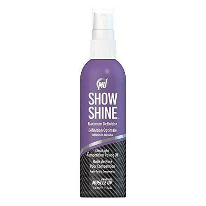Pro Tan Show Shine, Maximum Definition Ultra Light Competition Posing Oil Spray - 118 ml.