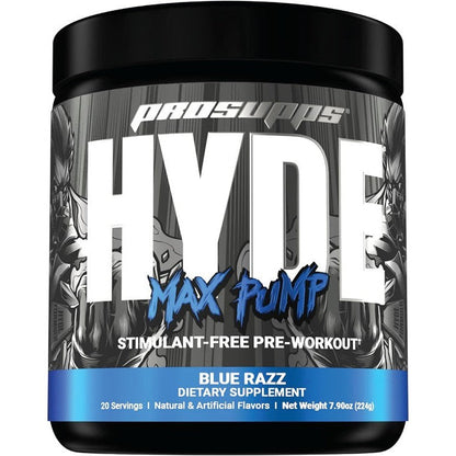 ProSupps Hyde Max Pump, Blue Razz (EAN 810034812117) - 224g