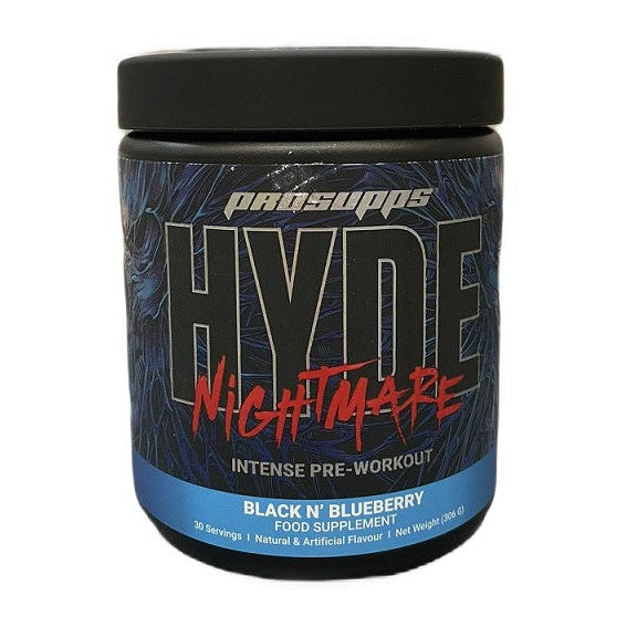 ProSupps Hyde Nightmare, Black N' Blueberry - 306g