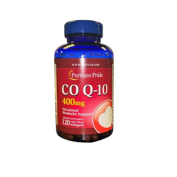 Puritan's Pride CoQ10, 400mg - 120 softgels