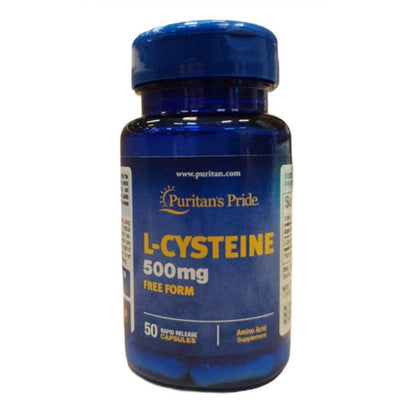 Puritan's Pride L-Cysteine, 500 mg - 50 caps