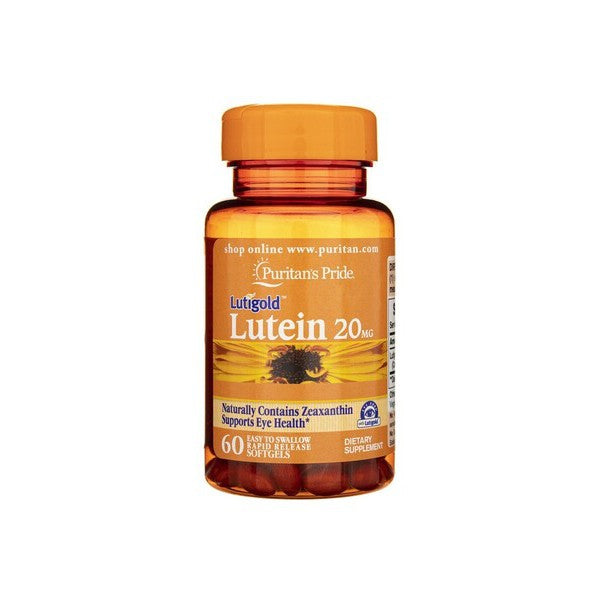 Puritan's Pride Lutein, 20mg - 60 softgels