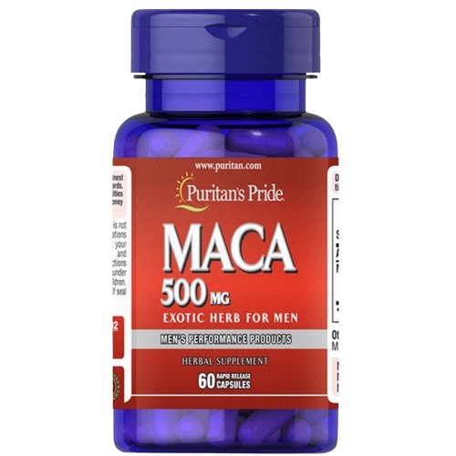 Puritan's Pride Maca, 500mg - 60 caps