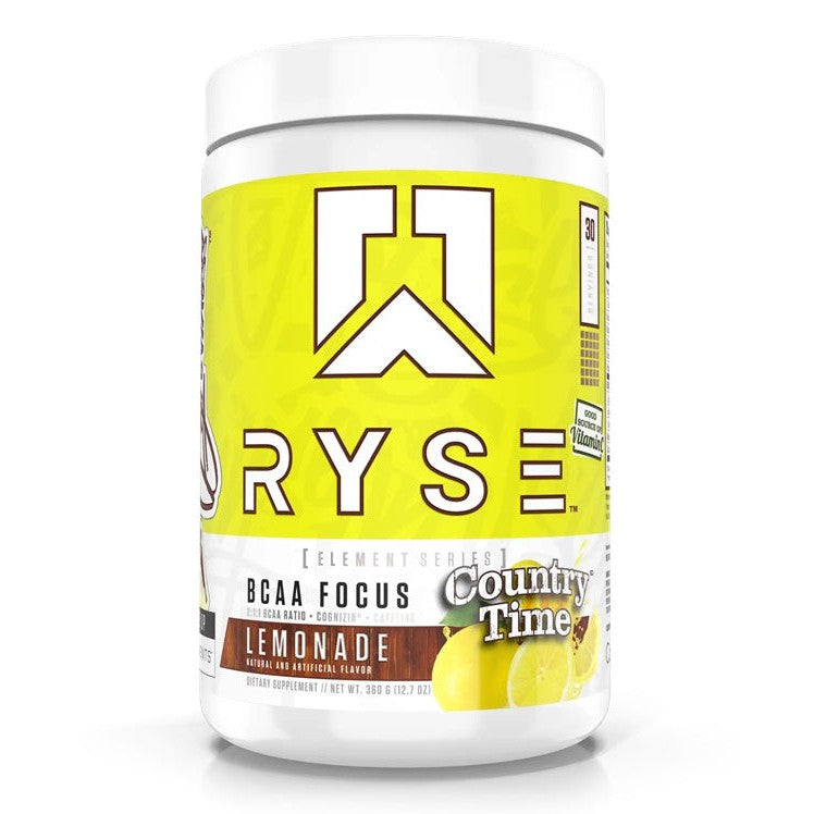 RYSE BCAA Focus, Country Time Lemonade - 360g