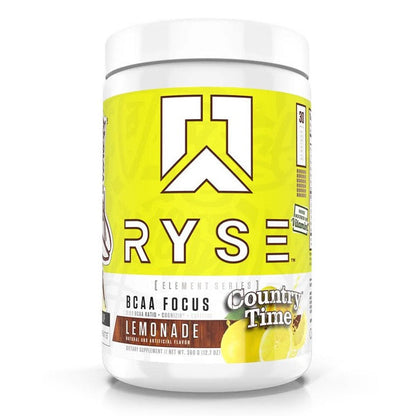 RYSE BCAA Focus, Country Time Lemonade - 360g