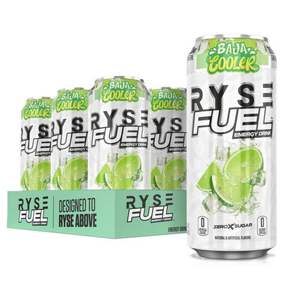 RYSE Fuel Energy Drink, Baja Cooler - 12 x 473 ml.