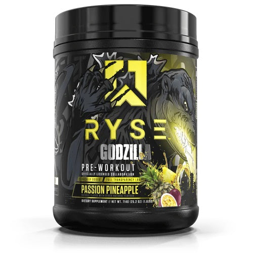 RYSE Godzilla Pre-Workout, Passion Pineapple (EAN 850041914510) - 714g