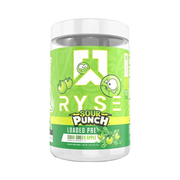RYSE Loaded Pre, Sour Green Apple - 474g