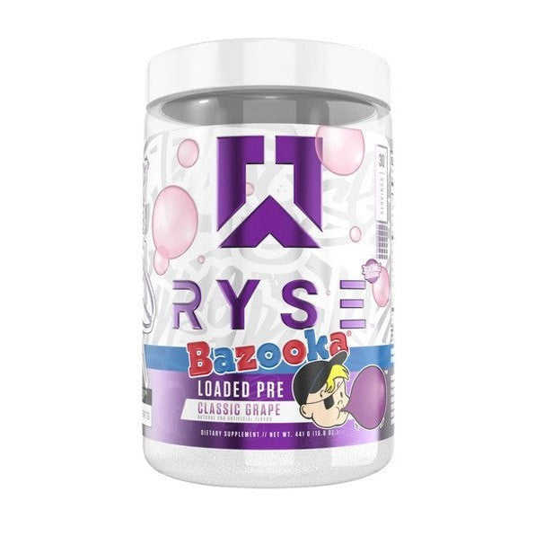 RYSE Loaded Pre V2, Bazooka Classic Grape - 450g