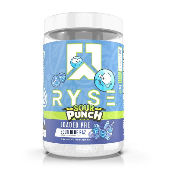 RYSE Loaded Pre V2, Sour Blue Raz - 435g