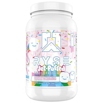 RYSE Loaded Protein, Jet Puffed Birthday Cake - 940g