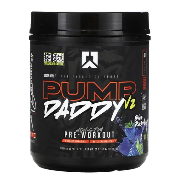 RYSE Pump Daddy V2, Blue Raspberry - 652g