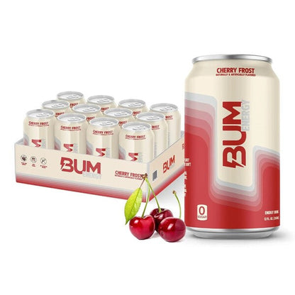 Raw Nutrition Bum Energy, Cherry Frost - 12 x 355 ml.