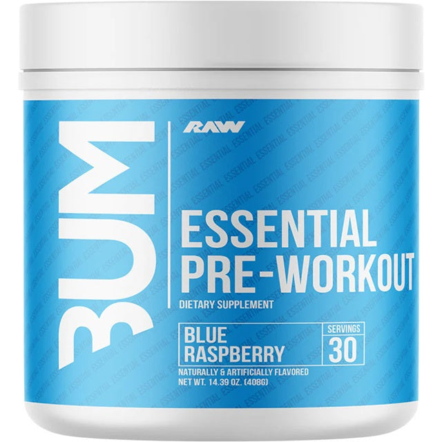 Raw Nutrition CBUM Essential Pre-Workout, Blue Raspberry - 408g