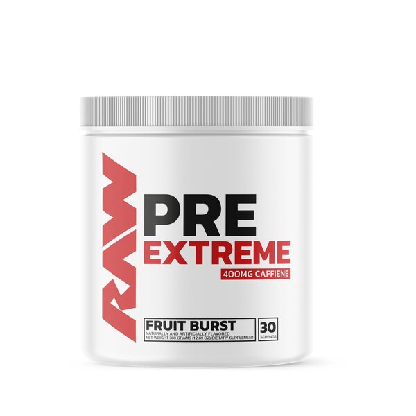 Raw Nutrition Pre Extreme, Fruit Burst - 360g