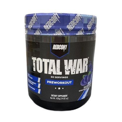 Redcon1 Total War - Preworkout, Blue Raspberry - 420g