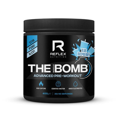 Reflex Nutrition The Muscle Bomb, Blue Raspberry - 400g