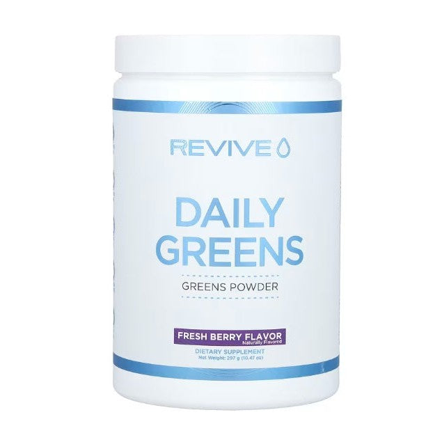 Revive Daily Greens Powder, Fresh Berry - 297g