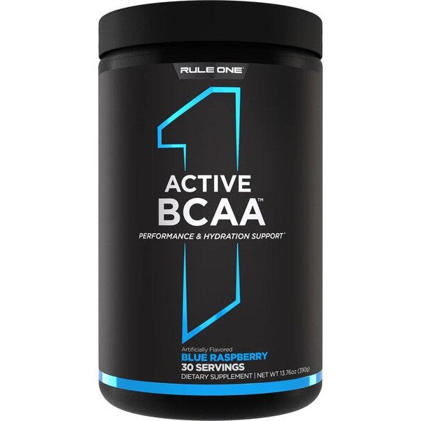 Rule One Active BCAA, Blue Raspberry - 390g