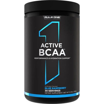 Rule One Active BCAA, Blue Raspberry - 390g