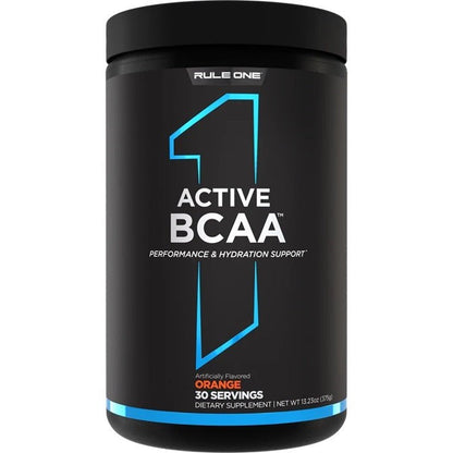 Rule One Active BCAA, Orange - 375g