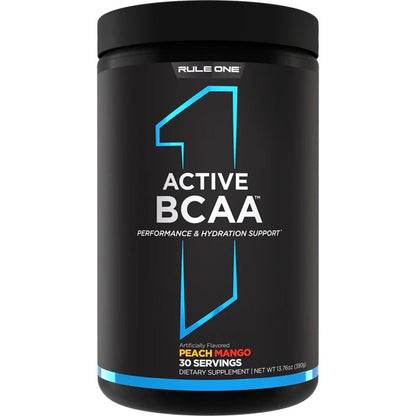 Rule One Active BCAA, Peach Mango - 390g
