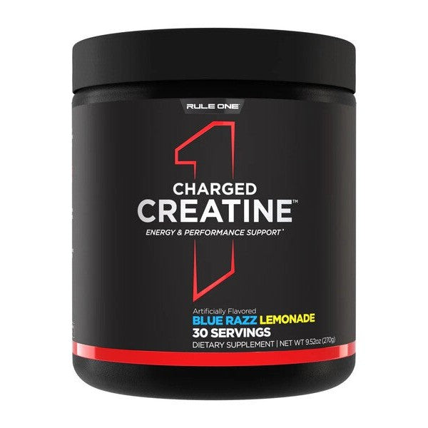 Rule One Charged Creatine, Blue Razz Lemonade - 270g