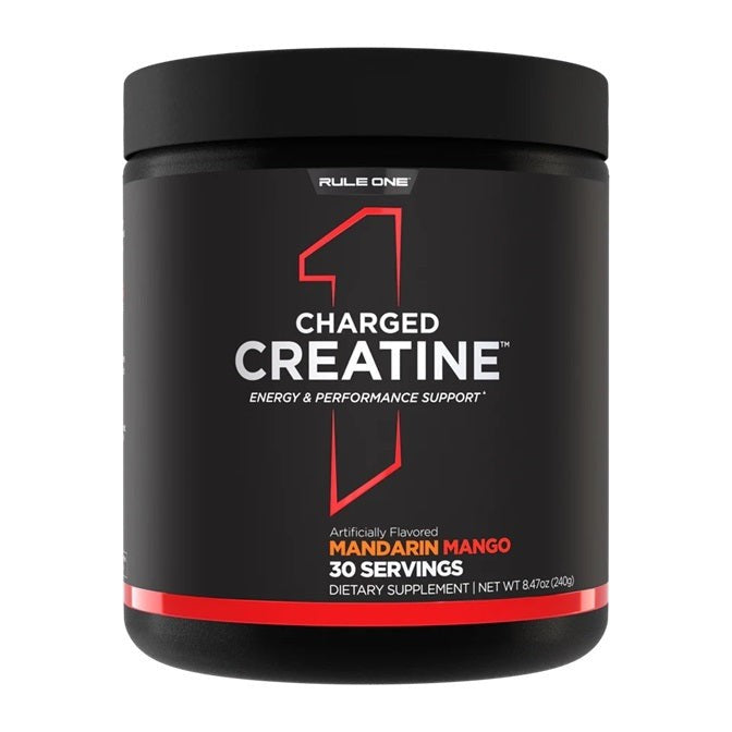 Rule One Charged Creatine, Mandarin Mango - 240g