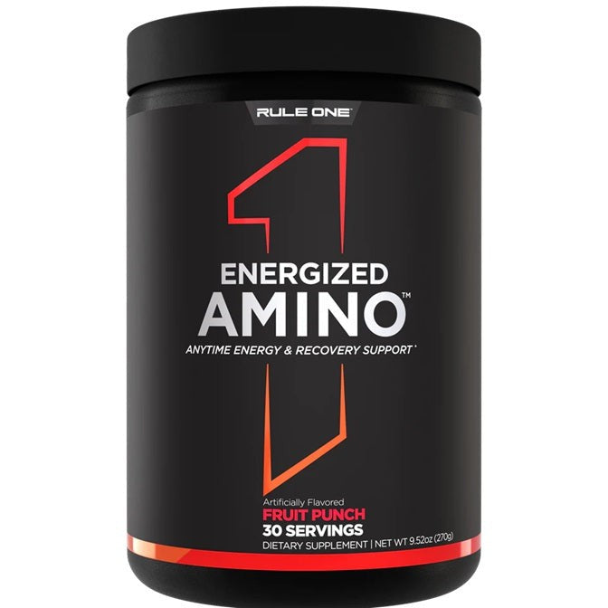 Rule One Energized Amino, Fruit Punch - 270g