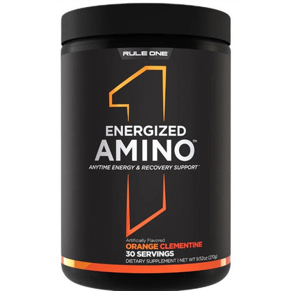 Rule One Energized Amino, Orange Clementine - 270g