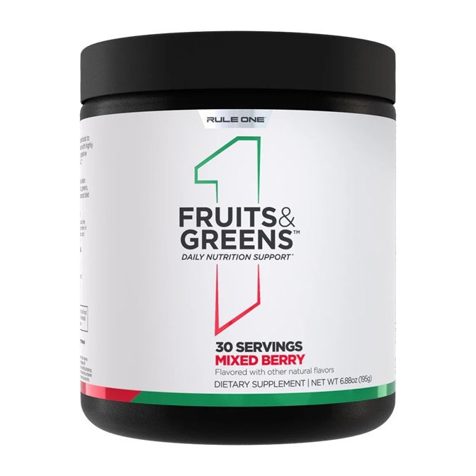Rule One Fruits & Greens, Mixed Berry - 195g