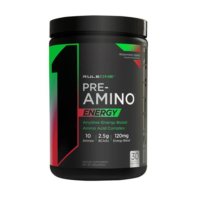 Rule One Pre-Amino Energy, Watermelon Splash - 252g