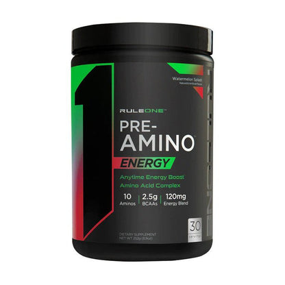 Rule One Pre-Amino Energy, Watermelon Splash - 252g