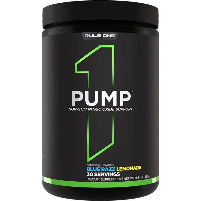 Rule One Pump, Blue Razz Lemonade - 330g