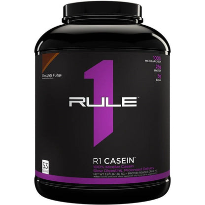 Rule One R1 Casein, Chocolate Fudge - 1800g