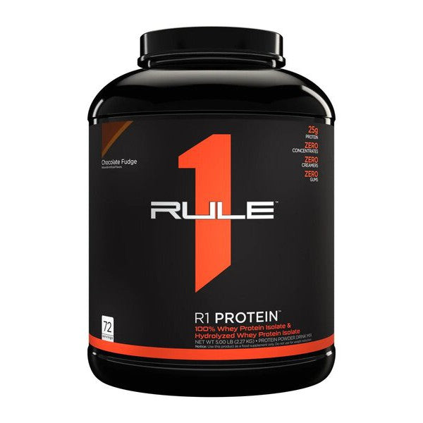 Rule One R1 Protein, Chocolate Fudge - 2270g