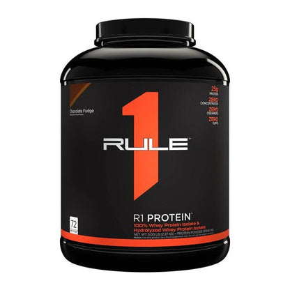 Rule One R1 Protein, Chocolate Fudge - 2270g