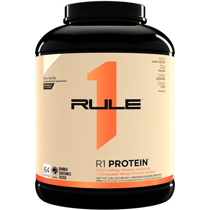 Rule One R1 Protein Naturally Flavored, Pure Vanilla - 1950g