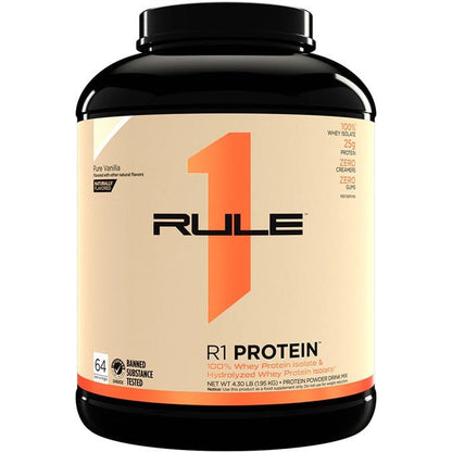 Rule One R1 Protein Naturally Flavored, Pure Vanilla - 1950g
