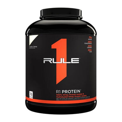 Rule One R1 Protein, Vanilla Creme - 2280g