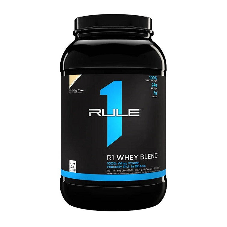 Rule One R1 Whey Blend, Birthday Cake - 891g