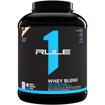 Rule One R1 Whey Blend, Campfire S'mores - 2240g